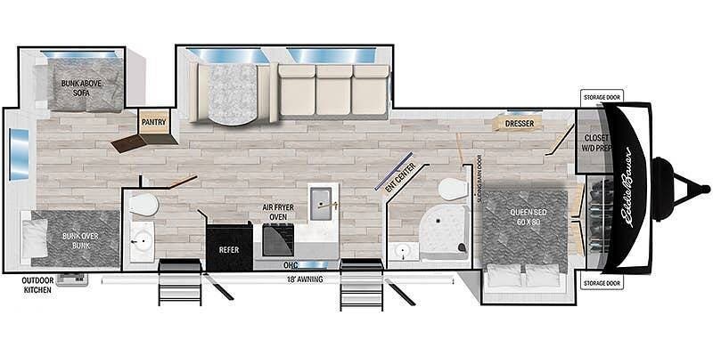 Used 2024 Heartland Eddie Bauer 34BHS available in Valrico, Florida