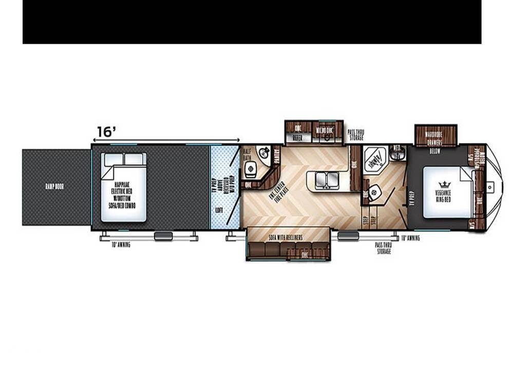 Used 2019 Forest River Vengeance 388V16 available in Victorville, California