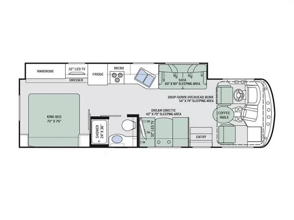 2022 Hurricane 29M by Thor Motor Coach from Pop RVs in Clover, South Carolina