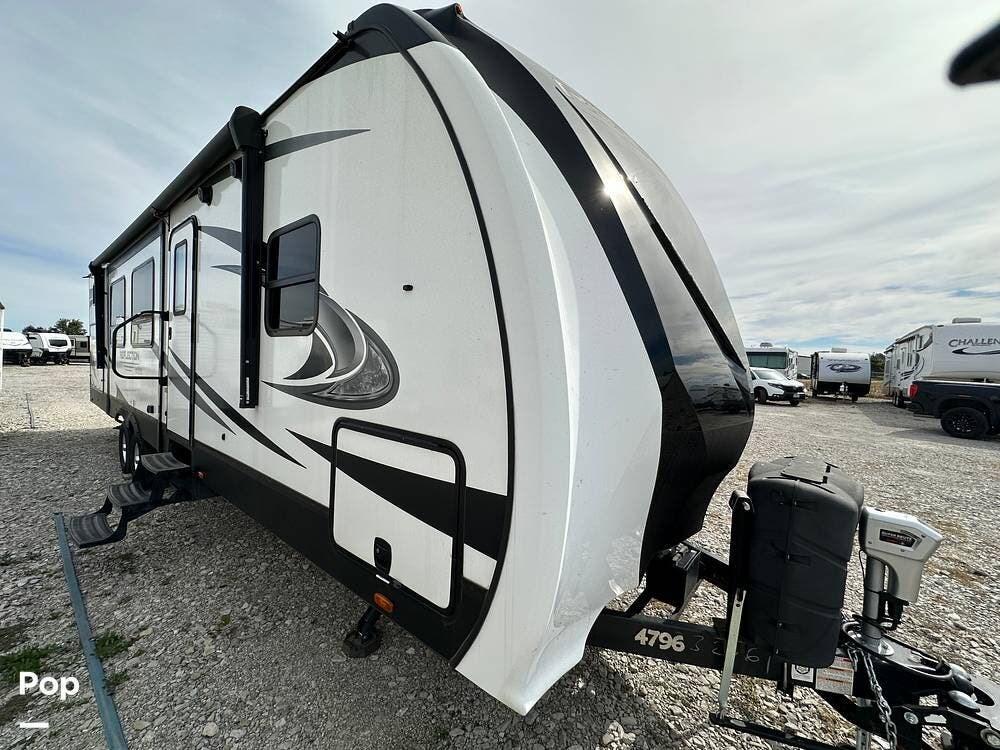 2021 Forest River Reflection 312BHTS - Used Travel Trailer For Sale by Pop RVs in Belleville, Illinois features Awning, Slideout, Air Conditioning
