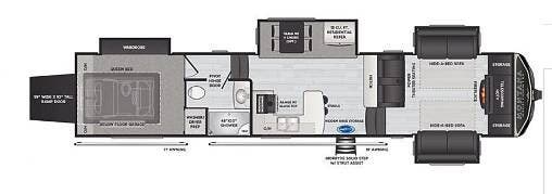 Used 2021 Keystone Montana 383TH available in Morrisville, Pennsylvania