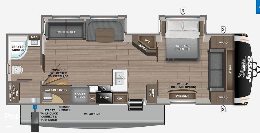 2024 Eagle 320FBOK by Jayco from Pop RVs in Myakka City, Florida