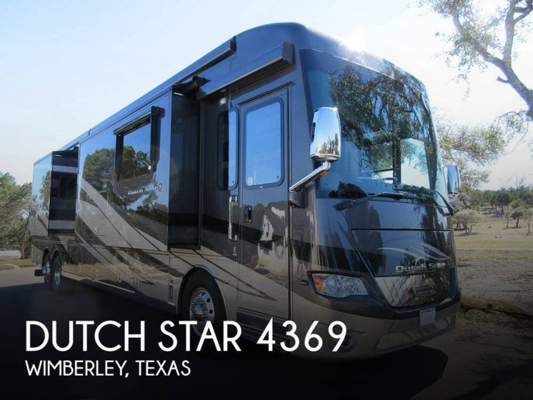 Used 2018 Newmar Dutch Star 4369 available in Wimberley, Texas