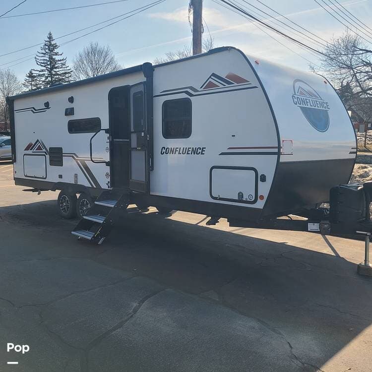 2022 K-Z Confluence 24BH - Used Travel Trailer For Sale by Pop RVs in Orchard Park, New York features Air Conditioning, Awning, Leveling Jacks, Slideout