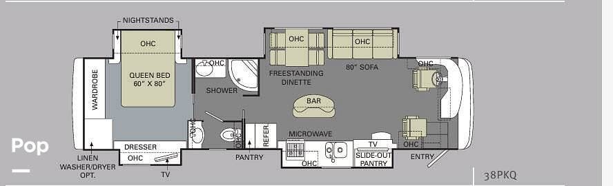 2010 Cayman 38PKQ by Monaco RV from Pop RVs in Clarkston, Washington