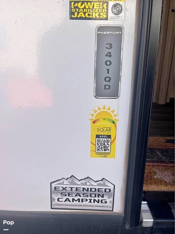 2022 Passport 3401QD by Keystone from Pop RVs in Chandler, Arizona