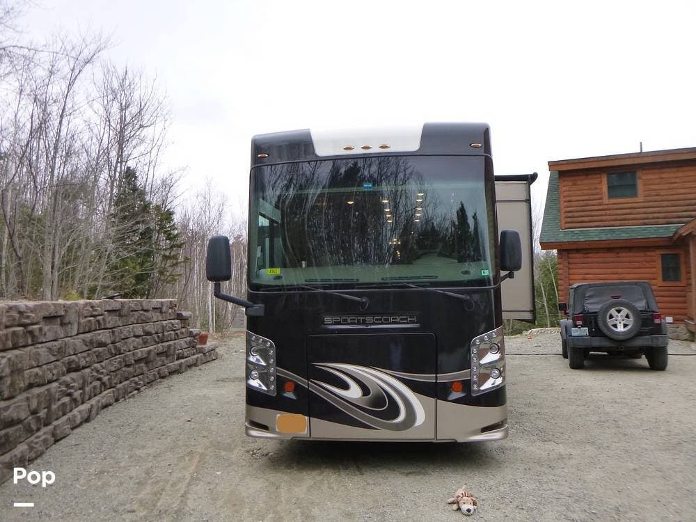 2019 Coachmen Sportscoach SRS 365RB - Used Diesel Pusher For Sale by Pop RVs in Naples, Florida features Air Conditioning, Slideout, Generator, Awning, Leveling Jacks