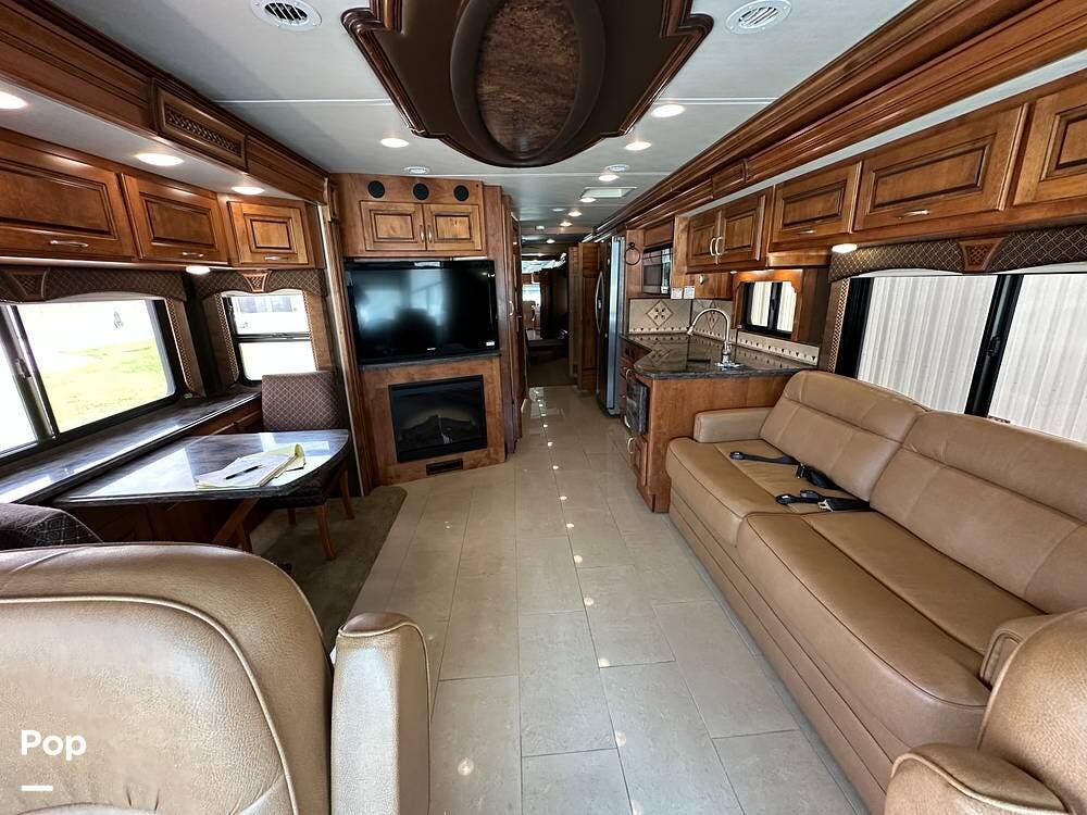 2013 Monaco RV Diplomat 36PFT - Used Diesel Pusher For Sale by Pop RVs in Rosenberg, Texas features Leveling Jacks, Slideout, Air Conditioning, Generator, Awning