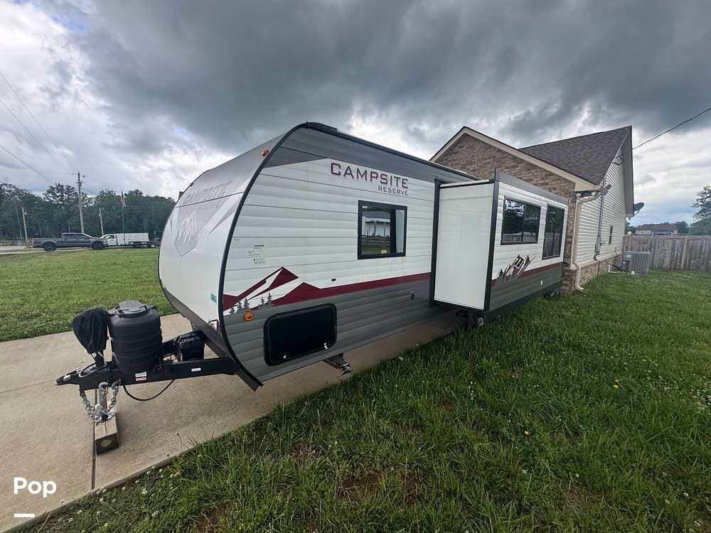 2024 Forest River Campsite Reserve 25MW - Used Travel Trailer For Sale by Pop RVs in College Grove, Tennessee features Slideout, Awning, Air Conditioning