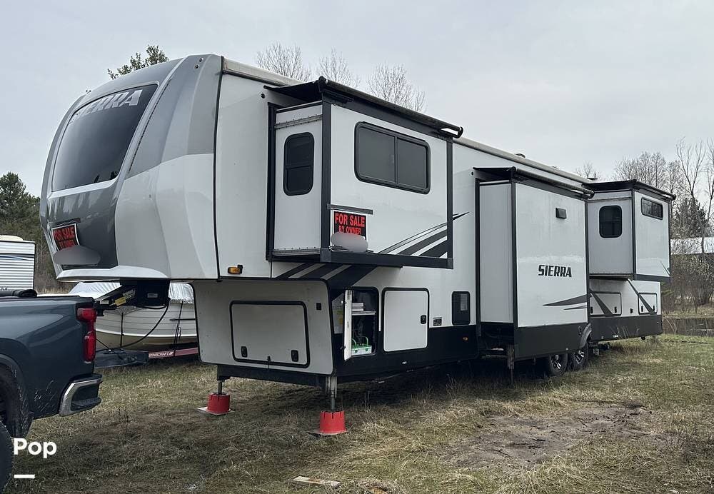 2021 Sierra 391FLRB by Forest River from Pop RVs in Williamsburg, Michigan