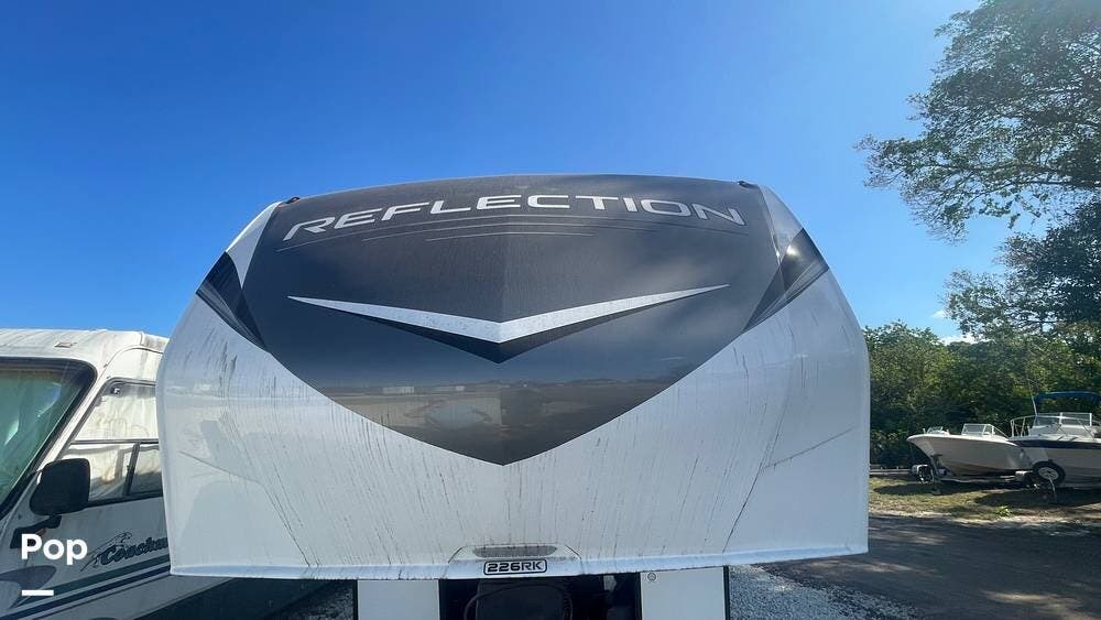 2024 Forest River Reflection 226RK - Used Fifth Wheel For Sale by Pop RVs in Cape Coral, Florida features Air Conditioning, Leveling Jacks, Awning, Slideout