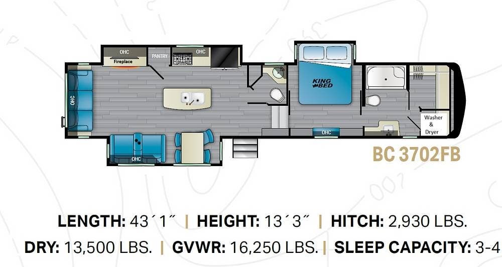 2022 Big Country 3702FB by Heartland from Pop RVs in Breaux Bridge, Louisiana