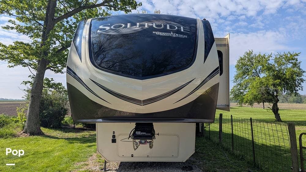 Used 2019 Grand Design Solitude 377MBS available in Jamestown, Indiana