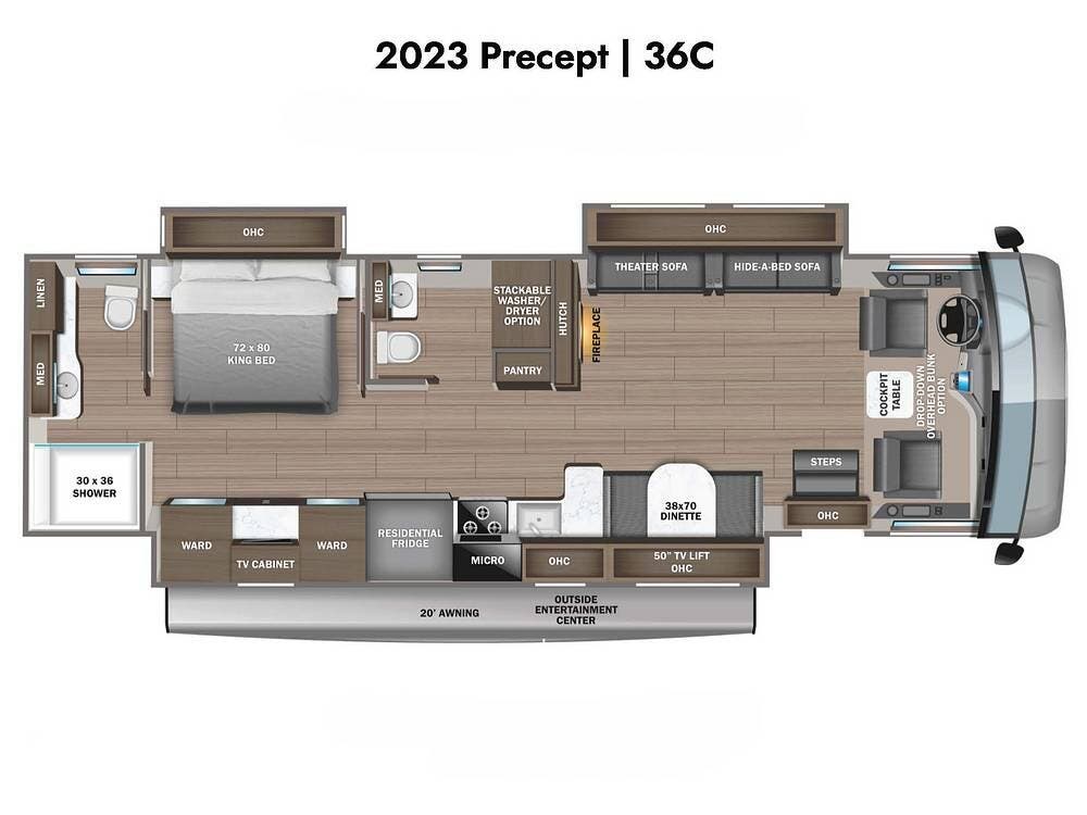 Used 2023 Jayco Precept 36C available in Lafayette, Louisiana