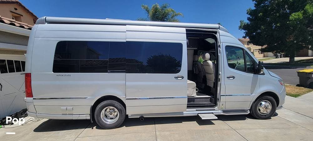 2021 Airstream Interstate 24GL - Used Class B For Sale by Pop RVs in Lathrop, California features Leveling Jacks, Awning, Generator, Air Conditioning