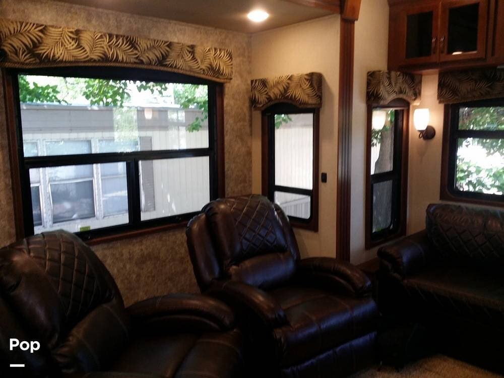 2016 Lifestyle Luxury RV Alfa Gold 3905SH Motorcycle Hauler RV for Sale ...
