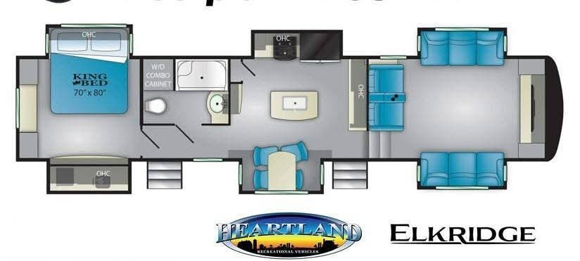 2020 ElkRidge 38FLIK by Heartland from Pop RVs in Pickton, Texas