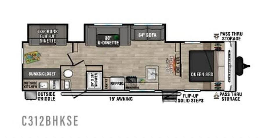 2023 Connect 312BHKSE by K-Z from Pop RVs in Belvidere, Tennessee