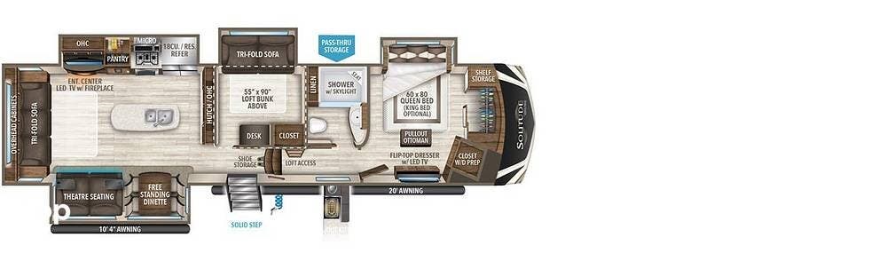Used 2019 Grand Design Solitude 377MBS available in Weatherford, Texas