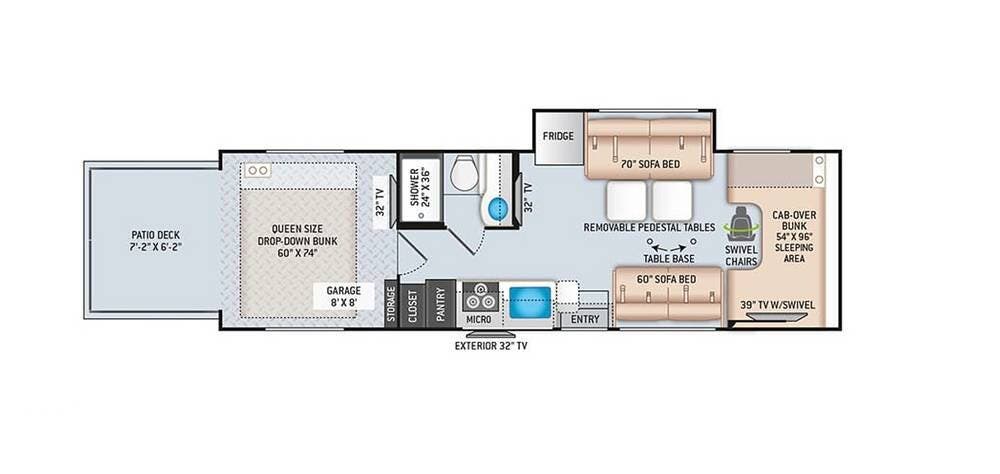 2022 Outlaw 29J by Thor Motor Coach from Pop RVs in Okeechobee, Florida