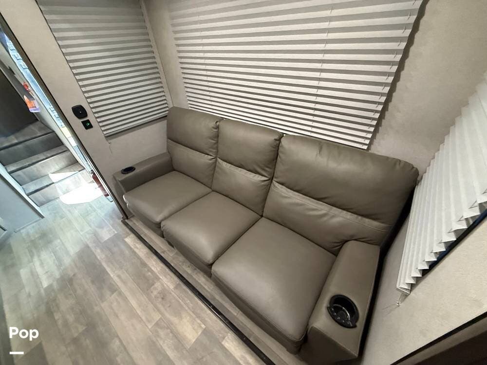 2021 Forest River XLR Boost 37TSX13 - Used Toy Hauler For Sale by Pop RVs in West Valley City, Utah features Air Conditioning, Generator, Slideout, Awning, Leveling Jacks