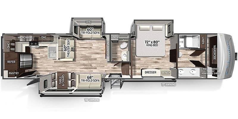 Used 2022 Palomino Columbus 384RK available in Campbellsville, Kentucky