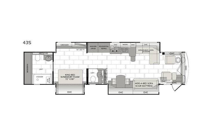 2017 Diplomat 43S by Monaco RV from Pop RVs in Denver, North Carolina