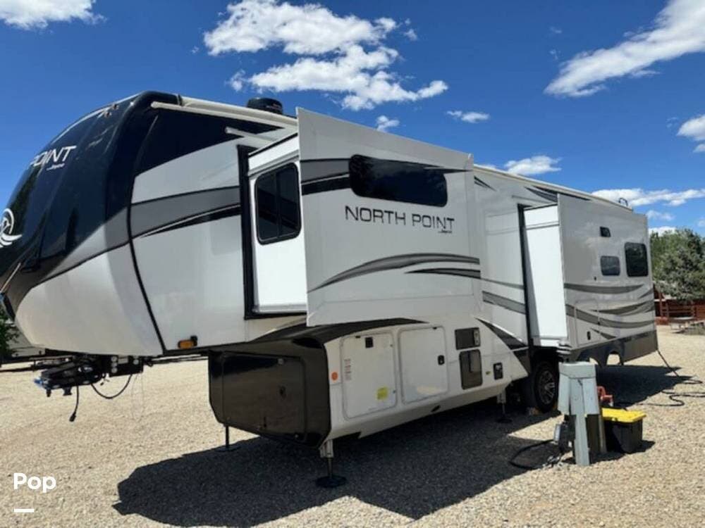 2023 Jayco North Point 310RLTS - Used Fifth Wheel For Sale by Pop RVs in Cortez, Colorado features Air Conditioning, Slideout, Awning