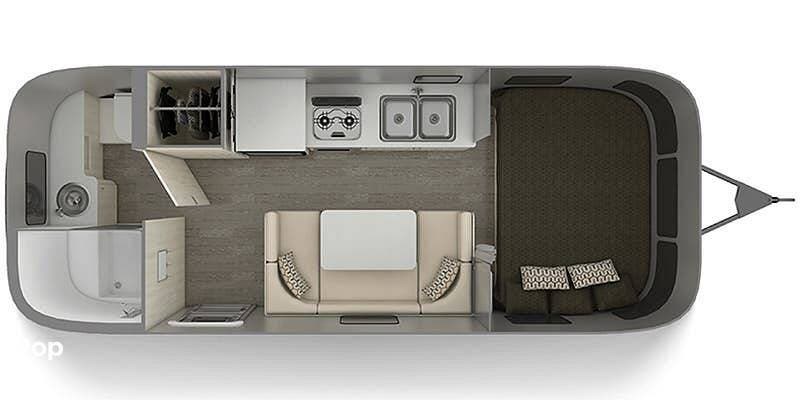 2019 Sport 22FB by Airstream from Pop RVs in Brookeland, Texas