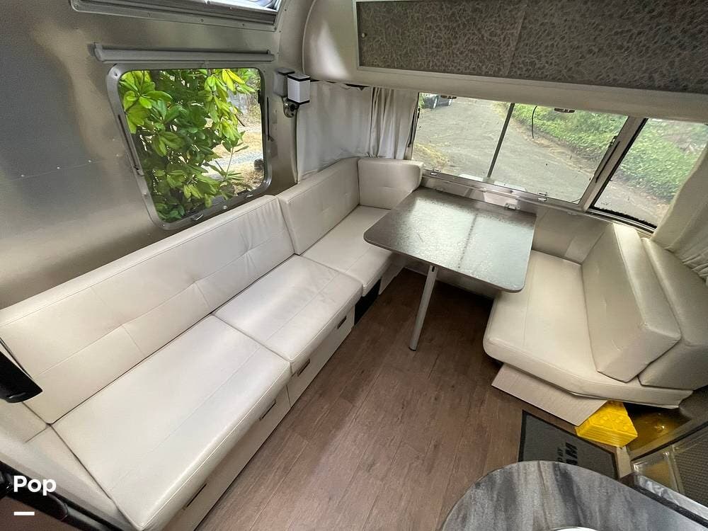 2019 Airstream International Serenity 25RB Queen - Used Travel Trailer For Sale by Pop RVs in Clinton, Washington features Air Conditioning, Awning