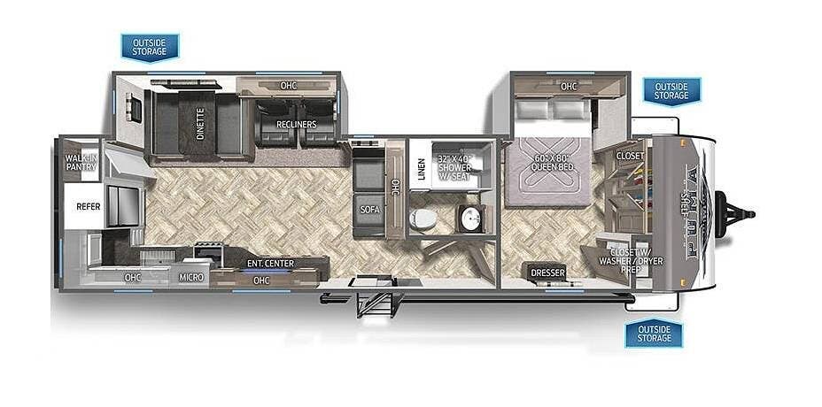 Used 2023 Palomino Puma 30RKQS available in Honey Creek, Iowa