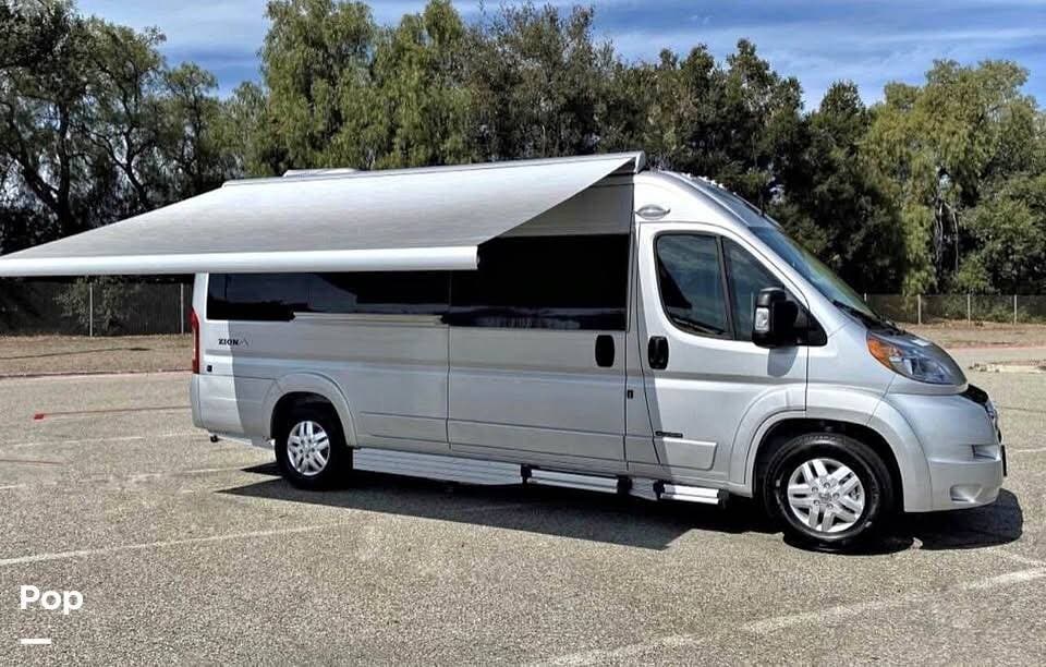 2019 Roadtrek Roadtrek Zion 20 - Used Conversion Van For Sale by Pop RVs in San Diego, California features Awning, Air Conditioning, Generator