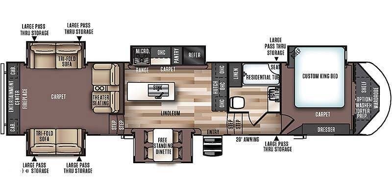 Used 2018 Forest River Hemisphere GLX 372RD available in Point, Texas