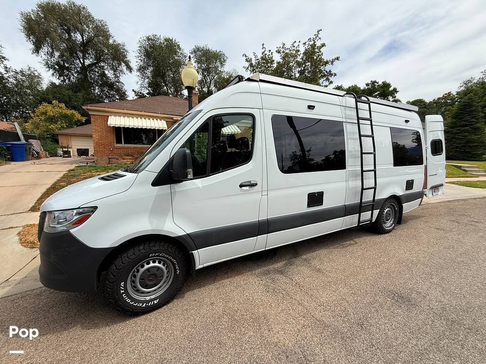 2021 Mercedes-Benz Sprinter 2500 170WB High Roof - Used Conversion Van For Sale by Pop RVs in Salt Lake City, Utah features Air Conditioning