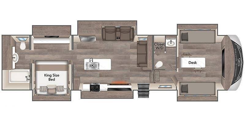 Used 2024 DRV Mobile Suites 44 Orlando available in Massena, Iowa