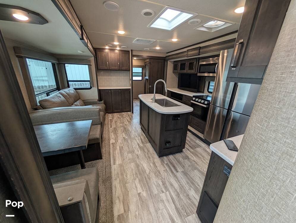 2022 Grand Design Reflection 312BHTS - Used Travel Trailer For Sale by Pop RVs in Cocoa Beach, Florida features Leveling Jacks, Air Conditioning, Slideout, Awning