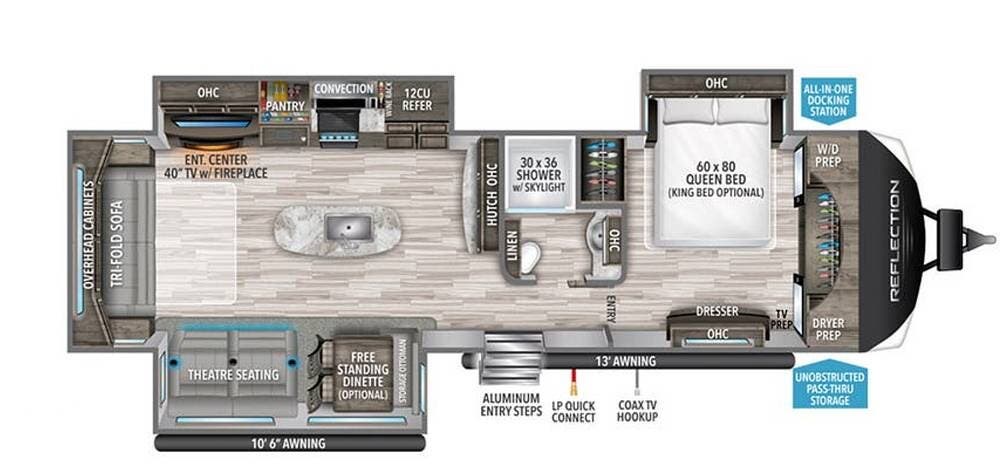 2022 Reflection 315RLTS by Grand Design from Pop RVs in Gonzales, Louisiana