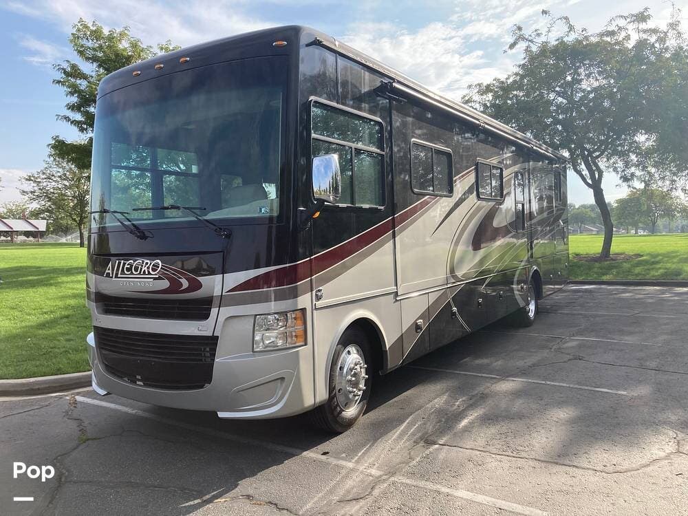 2016 Tiffin Allegro Open Road 36 LA - Used Class A For Sale by Pop RVs in Nampa, Idaho features Leveling Jacks, Awning, Slideout, Air Conditioning, Generator
