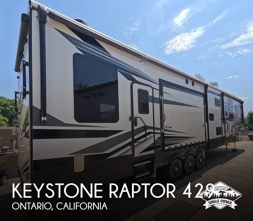 2022 Keystone Raptor 429 RV for Sale in Ontario, CA 91762 | 462281 ...