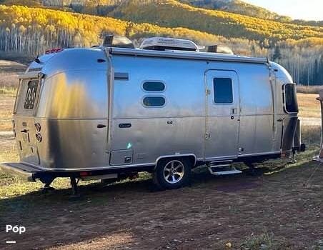 2020 Airstream Caravel 20FB - Used Travel Trailer For Sale by Pop RVs in Golden, Colorado features Awning, Air Conditioning, Leveling Jacks