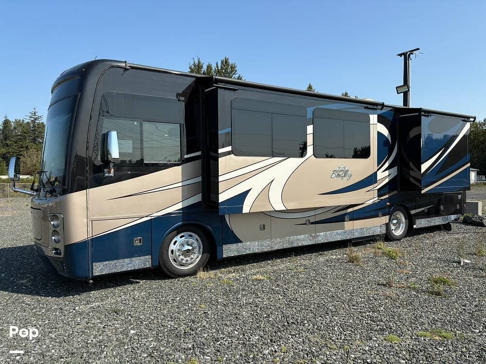 2018 Nexus Bentley 34B - Used Diesel Pusher For Sale by Pop RVs in Wickenburg, Arizona features Awning, Slideout, Generator, Leveling Jacks, Air Conditioning