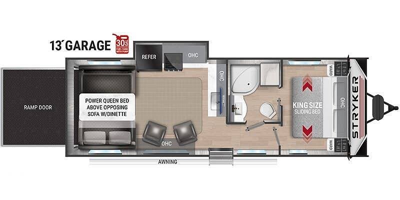 2023 Stryker ST2613 by Cruiser RV from Pop RVs in Teague, Texas