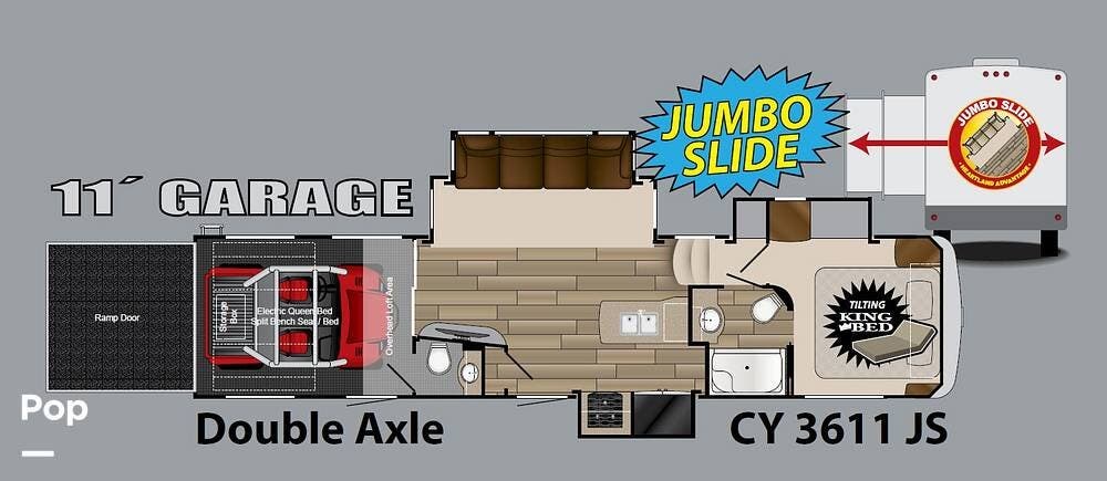 Used 2018 Heartland Cyclone HD 3611 JS available in Anamoose, North Dakota