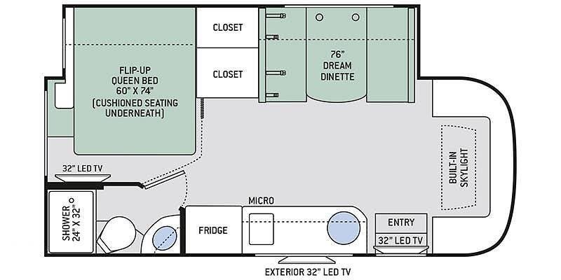 Used 2019 Thor Motor Coach Gemini 24TF available in Saint Augustine, Florida