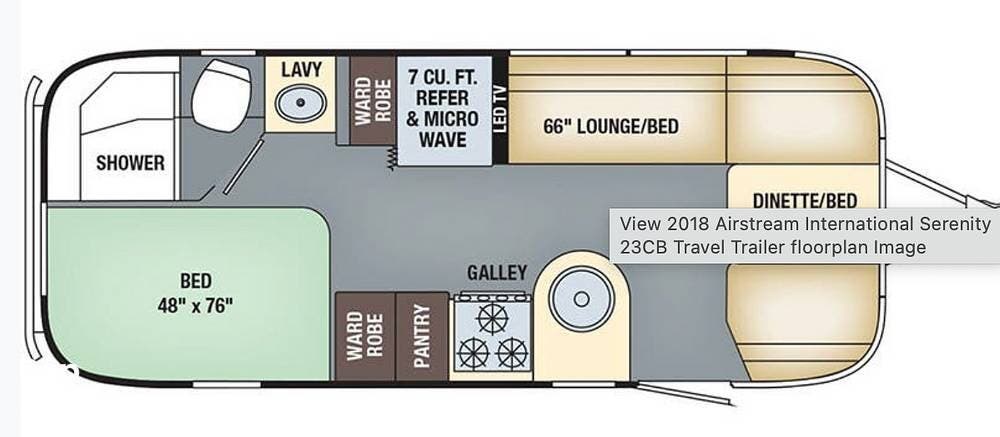 Used 2018 Airstream International Serenity 23CB available in Saint James City, Florida
