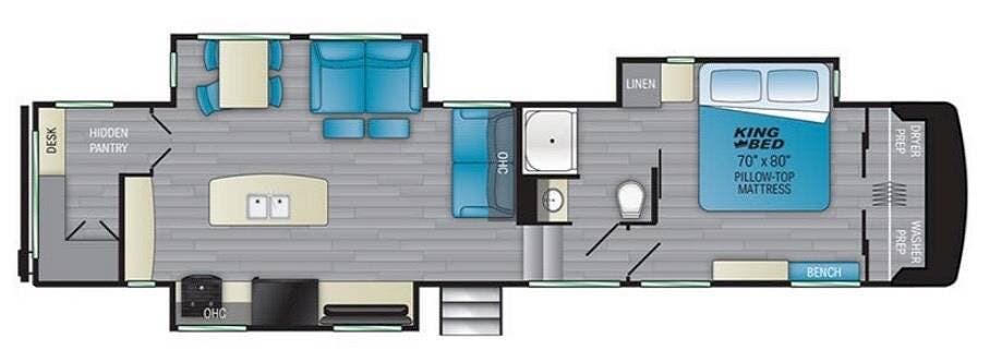 2022 Milestone 360HP by Heartland from Pop RVs in Alford, Florida