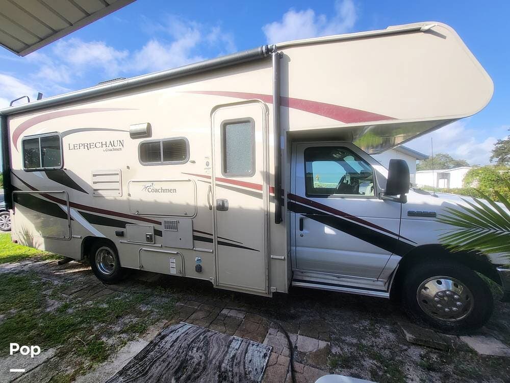2020 Coachmen Leprechaun 220QB - Used Class C For Sale by Pop RVs in Melbourne, Florida features Awning, Generator, Air Conditioning, Slideout