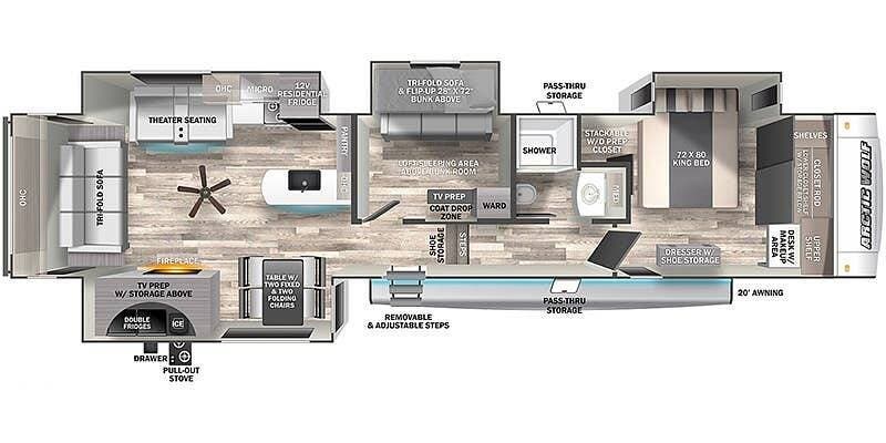 Used 2023 Cherokee Arctic Wolf 3660SUITE available in Sneads Ferry, North Carolina