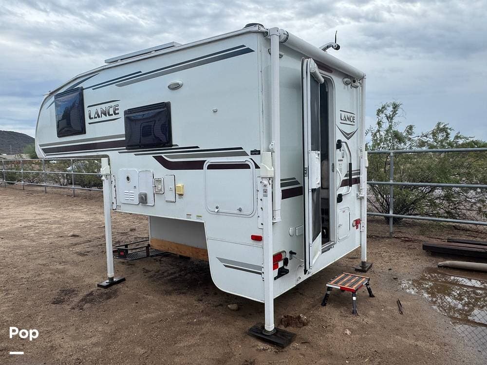 2021 Lance Lance 650 - Used Truck Camper For Sale by Pop RVs in Glendale, Arizona features Air Conditioning
