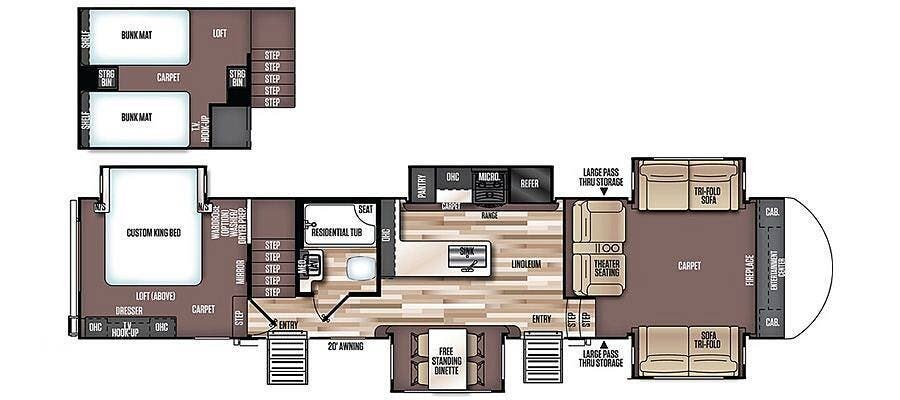 Used 2022 Forest River Heritage Glen 378FL available in Kelso, Washington